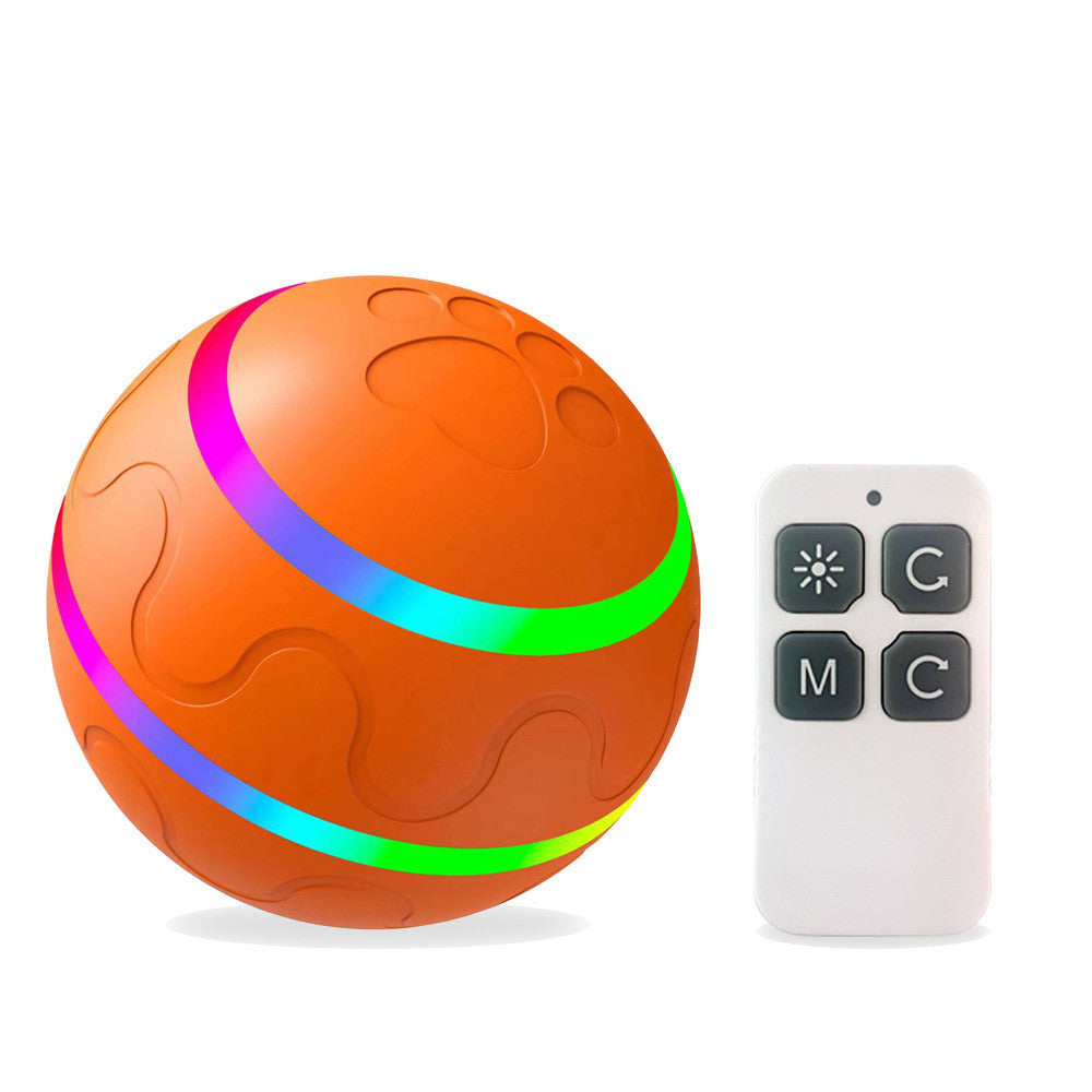 Auto-Rolling Pet Ball – Indoor Exercise Toy for Cats & Dogs