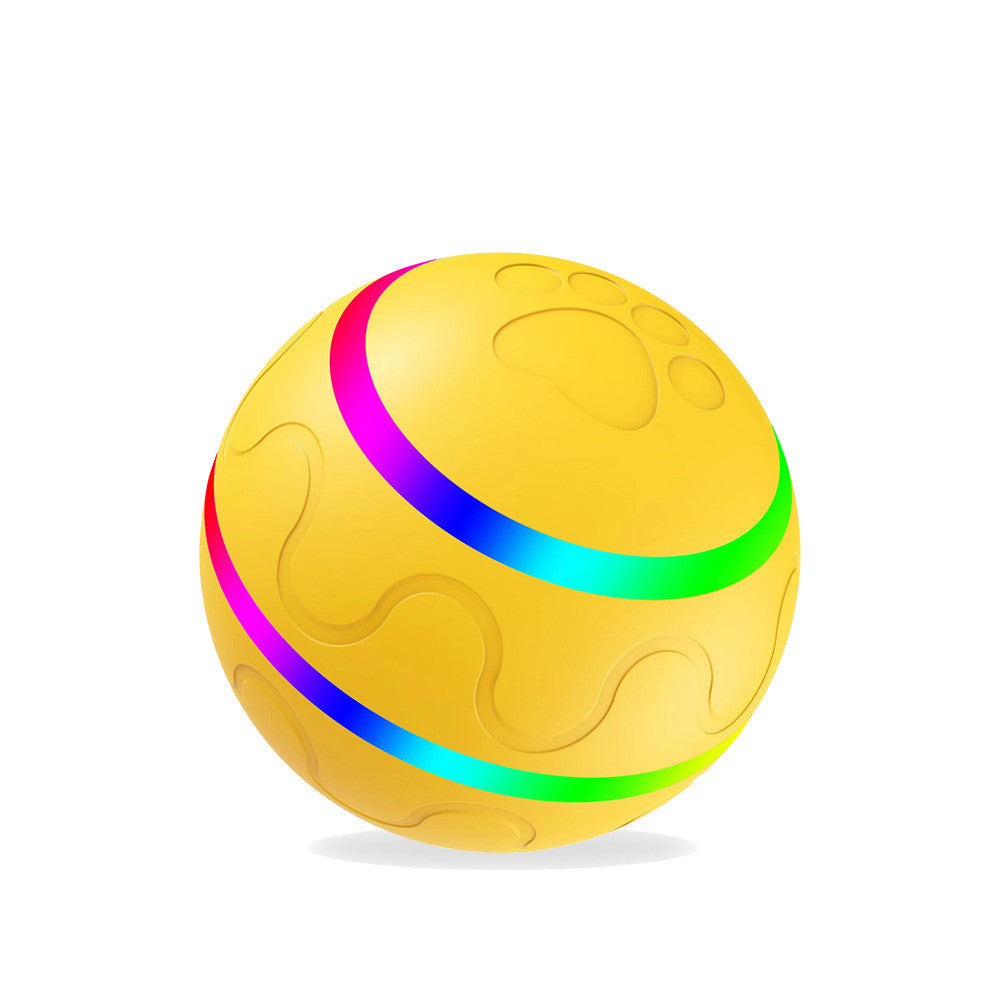 Auto-Rolling Pet Ball – Indoor Exercise Toy for Cats & Dogs