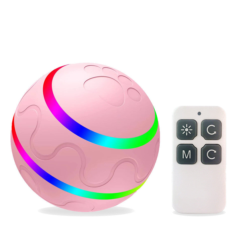 Auto-Rolling Pet Ball – Indoor Exercise Toy for Cats & Dogs